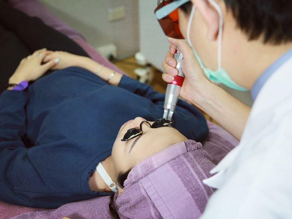 光繞雷射除毛醫美電波拉皮緊緻台北醫美楊氏羅丹